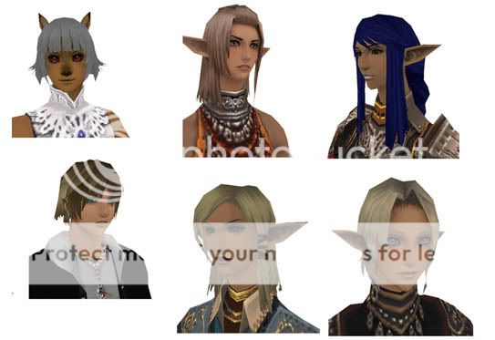 some avatars Faces2