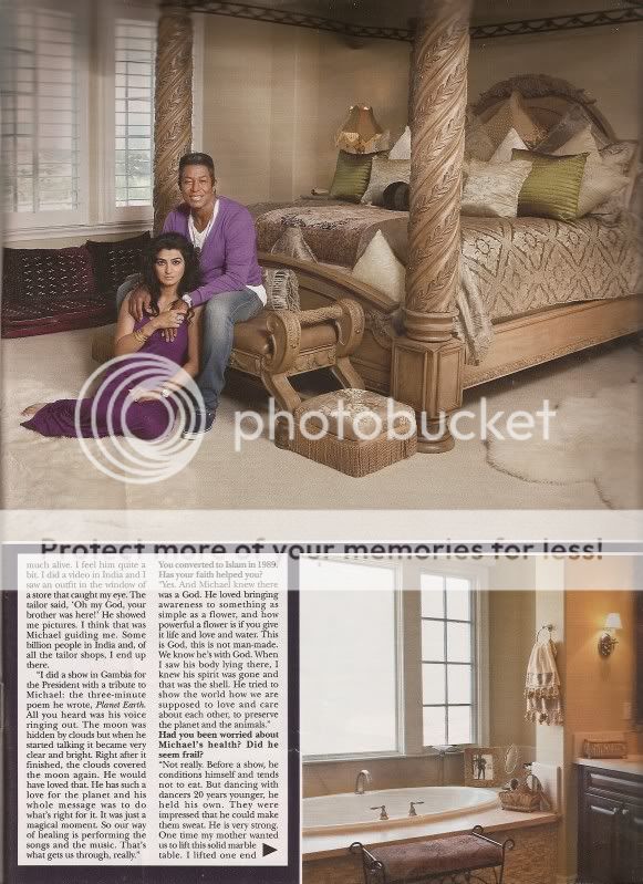 Jermaine's @ Home Photoshoot/interview with Family in Hello Magazine Scan0010-1