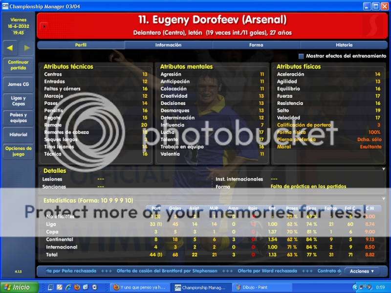 Eugeny Dorofeev: goleador sin piedad Dorofeev1_zps3a7c8276