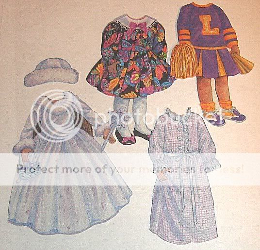 Magic Attic Keisha Magntic PAPERDOLL Set Great Gift