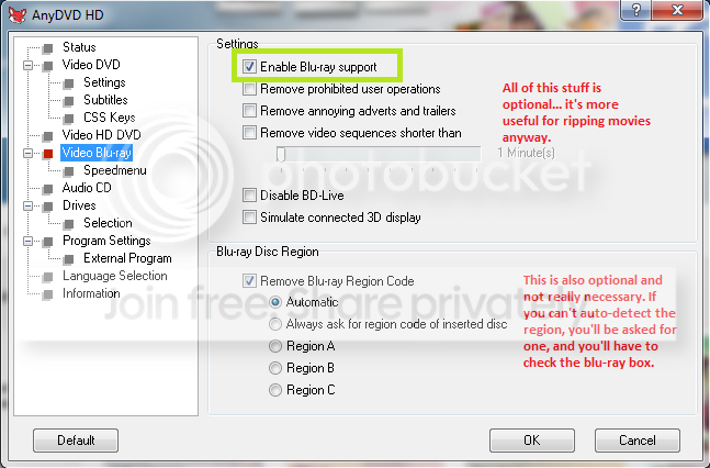 Ripping the audio from a Blu-ray disc (Windows) | beathau5com