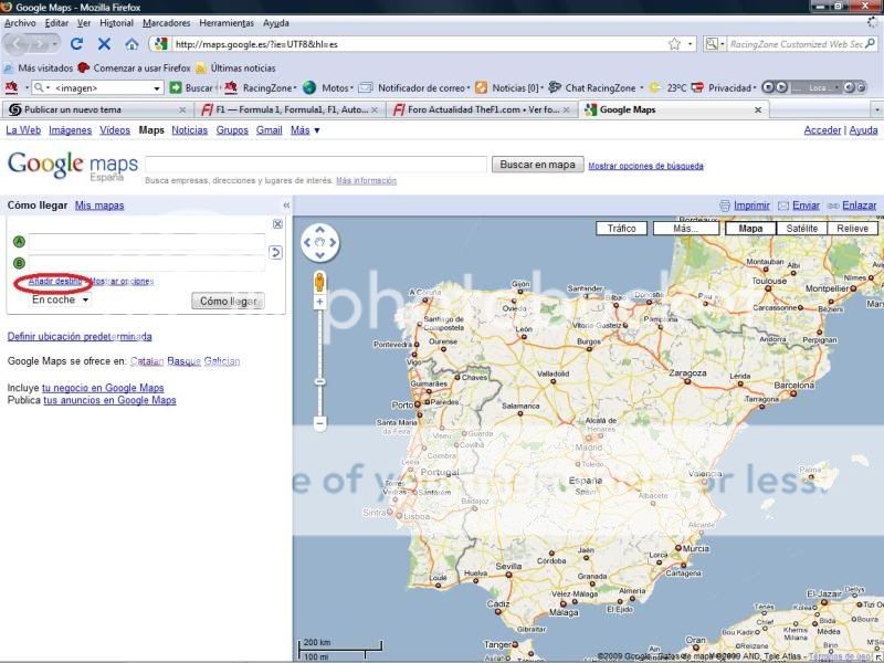 AYUDA - Como crear una ruta en el Google Maps y ponerla en un POST T2