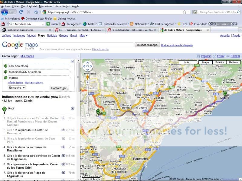 AYUDA - Como crear una ruta en el Google Maps y ponerla en un POST T6