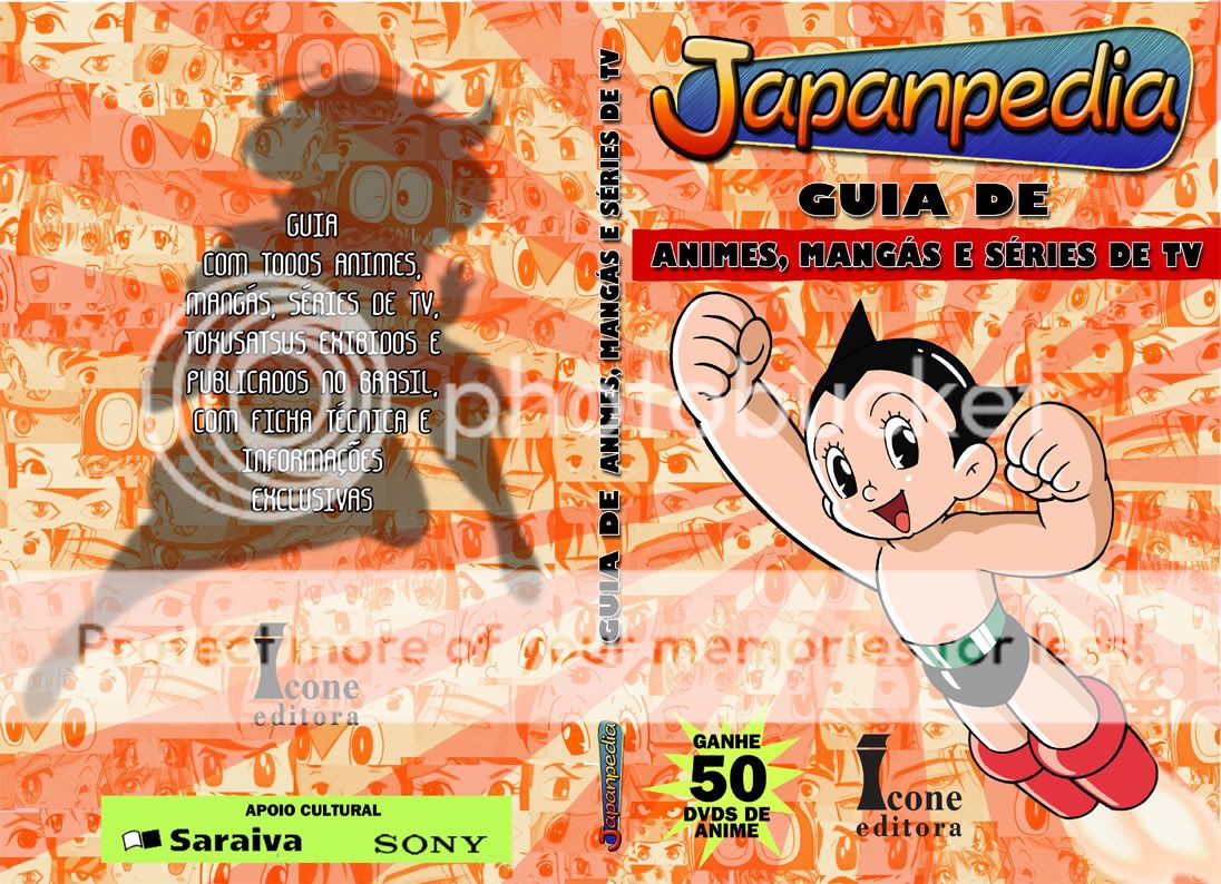 A Presença do Animê na TV brasileira: livro será lançado na Fest Comix   Capa_japanpedia