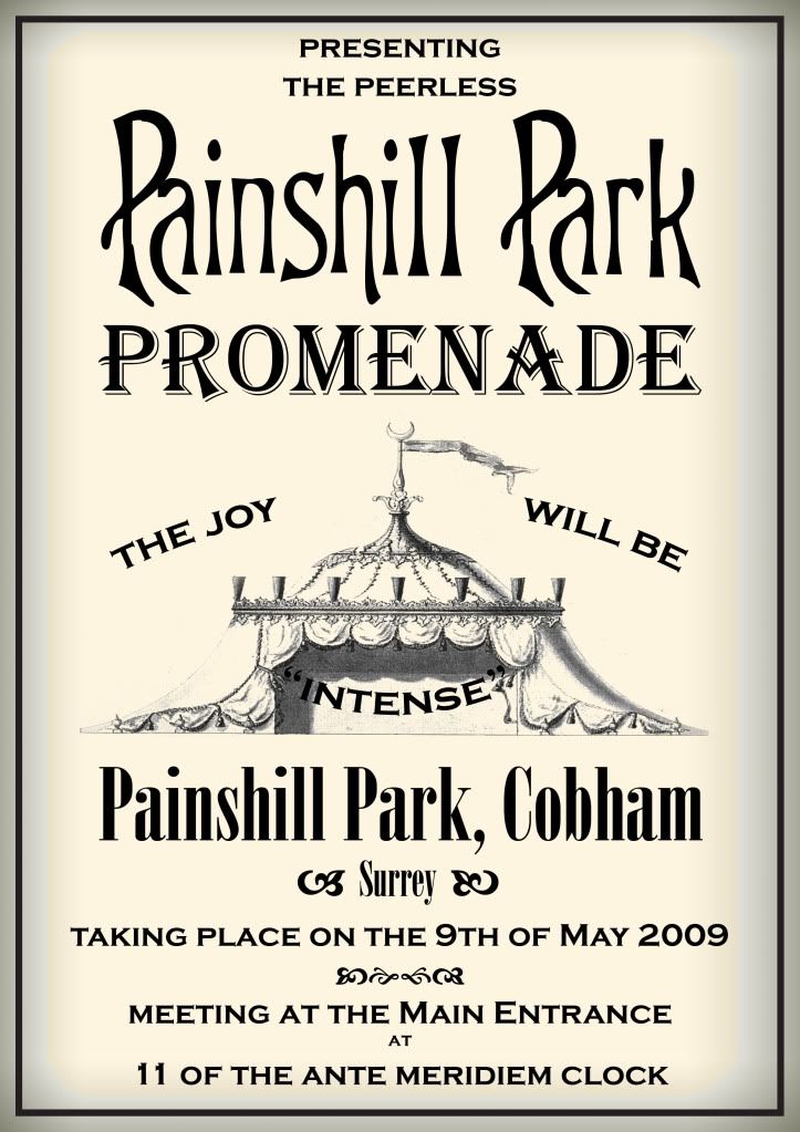 Painshill Park Promenade Saturday 9th of May Painshillparkpostercopy