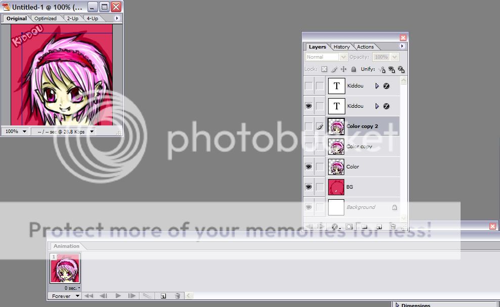 Animated Picture bằng Photoshop Tut2-10