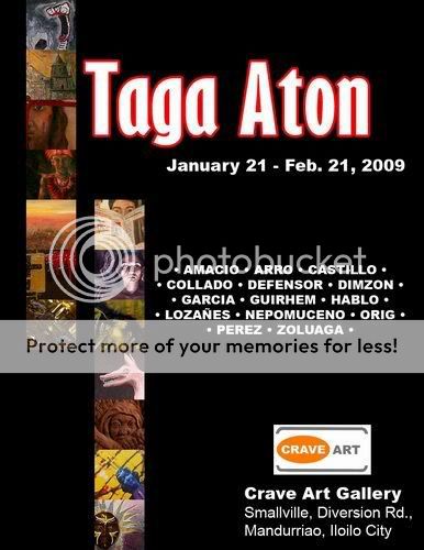 Local Iloilo Art Exhibition Updates - exhibition announcements Copy2ofTagaAton-Crave-Jan21