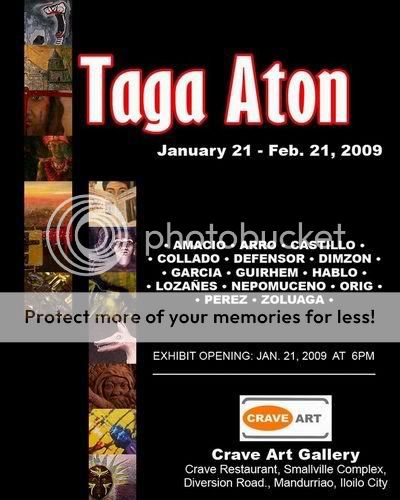 TAGA ATON - Jan 21 - Feb 21, 2009 - Crave Art Gallery, Smallville, I.C. Tagaaton-crave
