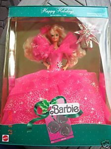 1984 holiday barbie