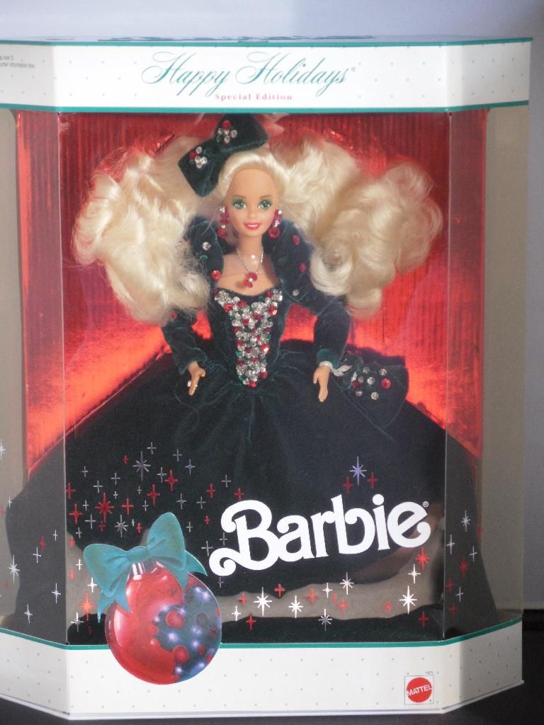 1991 christmas barbie