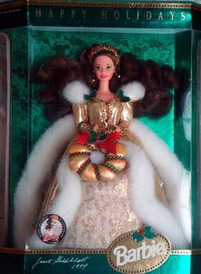 happy holiday barbie 1994