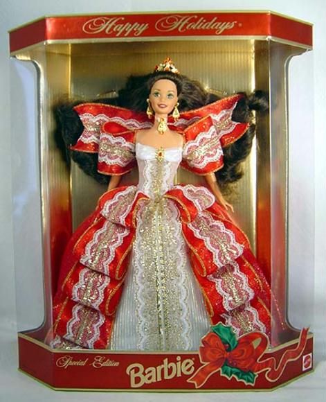 holiday barbies worth money