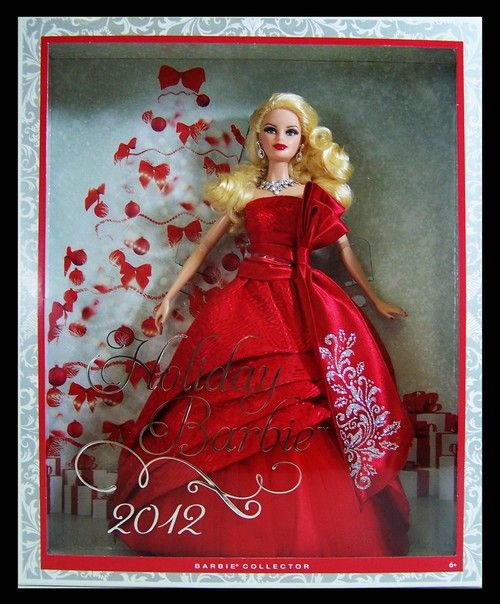 barbie 2012 holiday doll