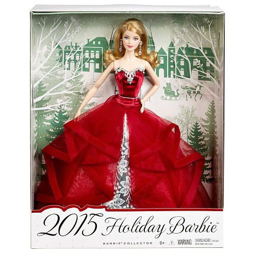 holiday barbie box