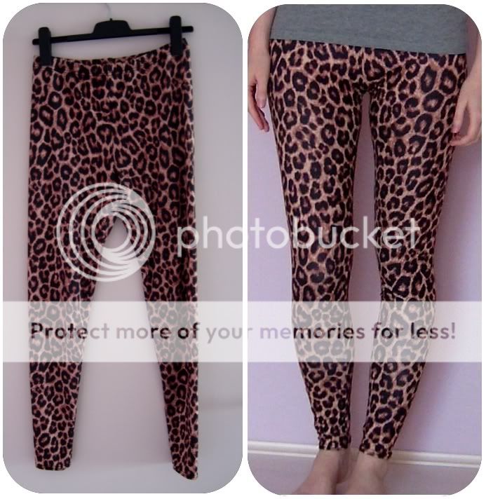 Miss Selfridge Leoparden Leggins *Gr.M*