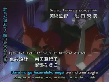 Hehe, it's for not being put in the credits for Phase 01 ^^