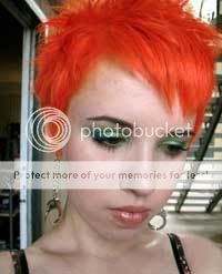 Manic Panic Red Orange Colorizing Shampoo Hair Dye Goth