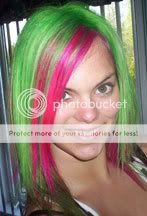 MANIC PANIC Hair Dye Amplified Electric Lizard Neon Green Glows Under 