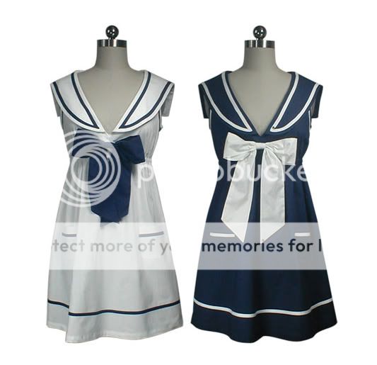 Nautical Vintage Sailor Tunic Rockabilly Pinup Dress  