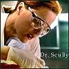 Dr. Denial in her best medical garb!