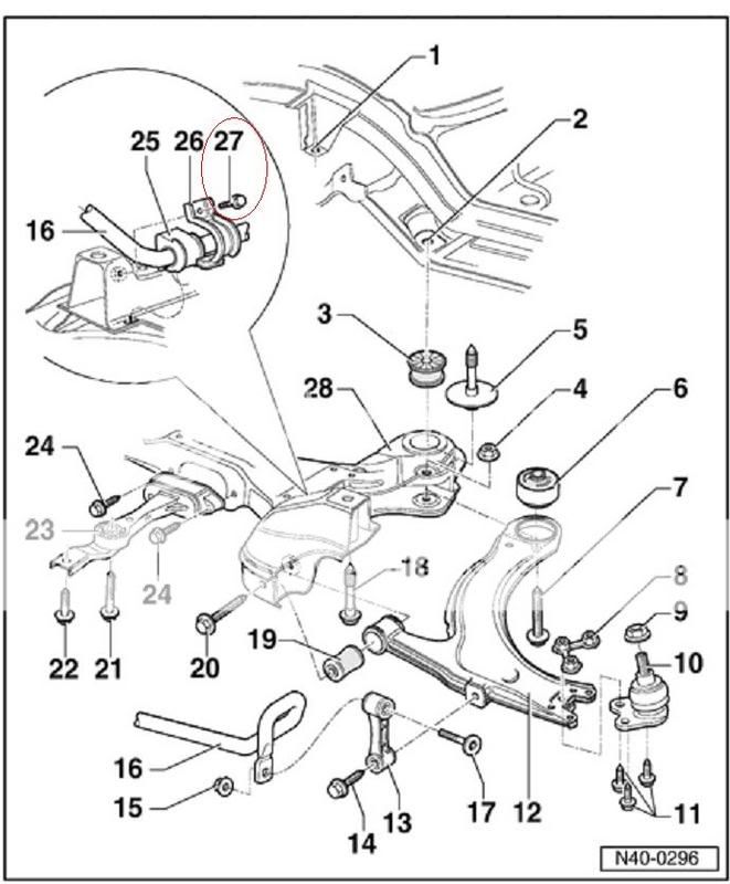 Need Help W/ Size of Bolt | VW Vortex - Volkswagen Forum