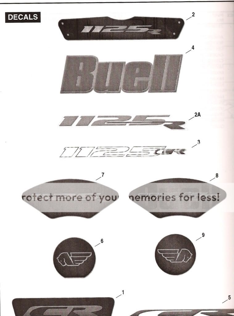 Buell 1125R Motorcycle Forum - Stickers/Decals - BadWeB