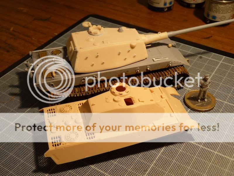 E100 ausf.B  [ DRAGON ] et set [ MODELL TRANS MODELLBAU ]  P1000903