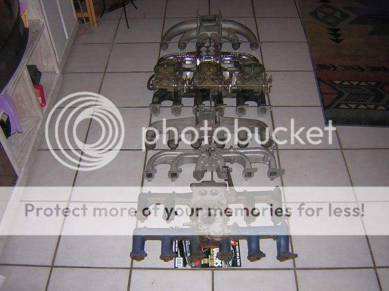 Offenhauser 4v intake manifold ford 240 300 i6