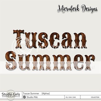 Tuscan Summer Alphas