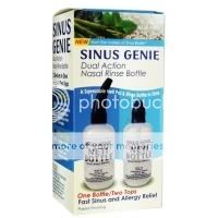 SINUS GENIE Bottle Squeezable Neti Pot Allergy Buster  