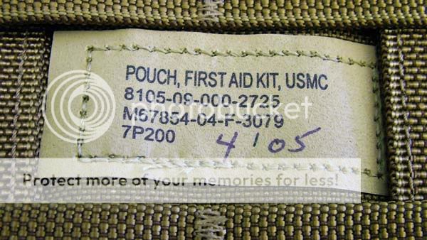 IFAK coyote Improved First Aid Kit Pouch Molle II Used  