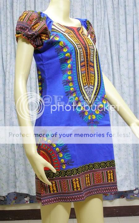 Cotton BOHO Hippy Dashiki Dress US18/UK20  