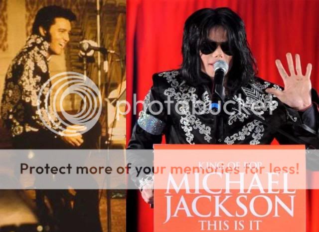 Paralelismos entre Elvis Michael MJElviscompare