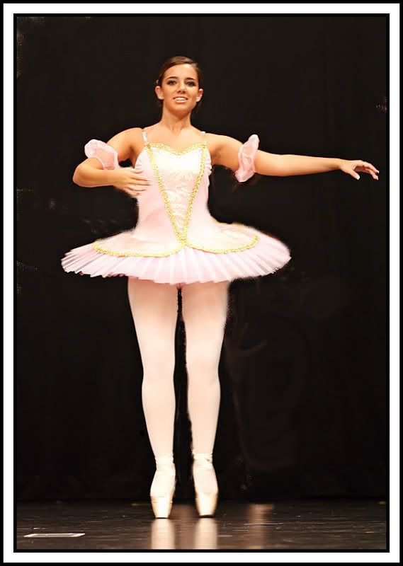 Prima Ballerina with her "Hopefuls" IMG_3497framed