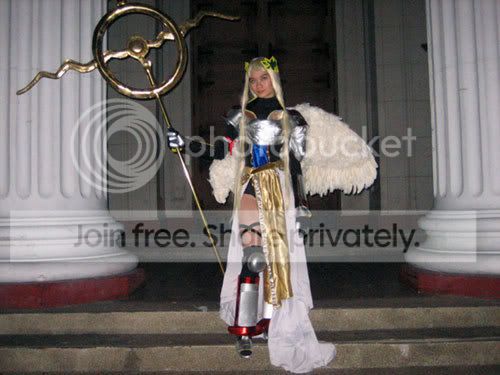 Jerry Polence as a Valkyrie Angel