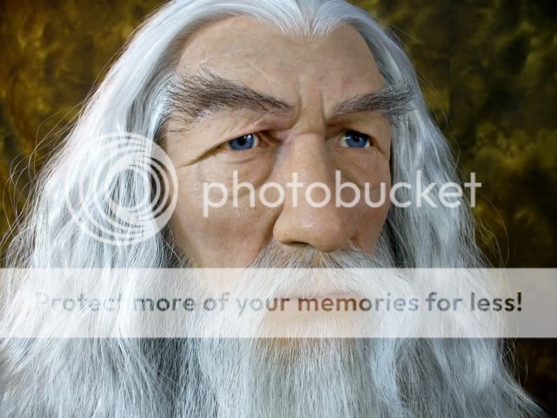 Gandalf the Grey Life Size Bust Silicone  P1060015