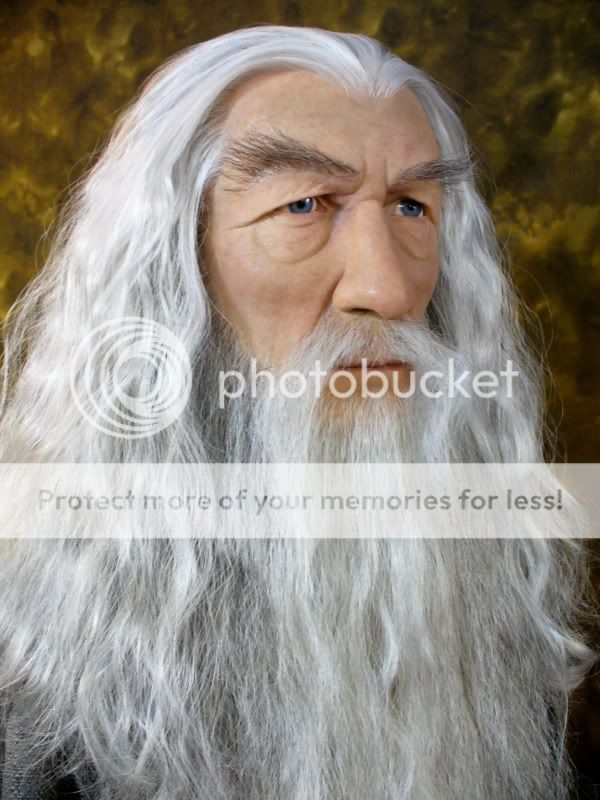 Gandalf the Grey Life Size Bust Silicone  P1060016