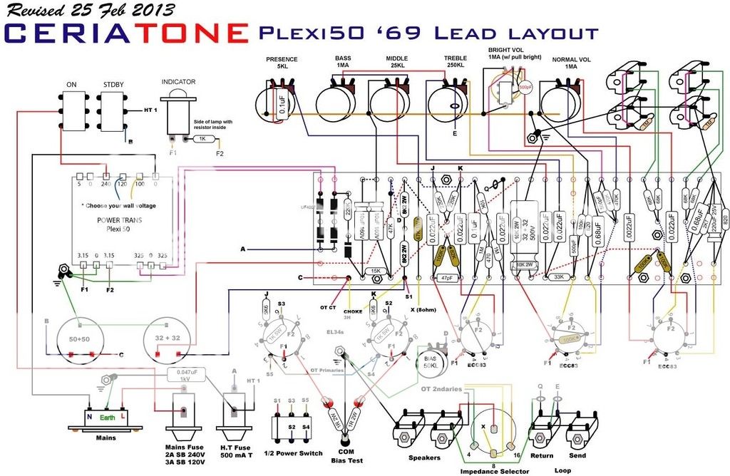 Construção amplificador Valvulado Marshall (update com vídeo) - Página 2 Ceriatone-69-Plexi50-lead