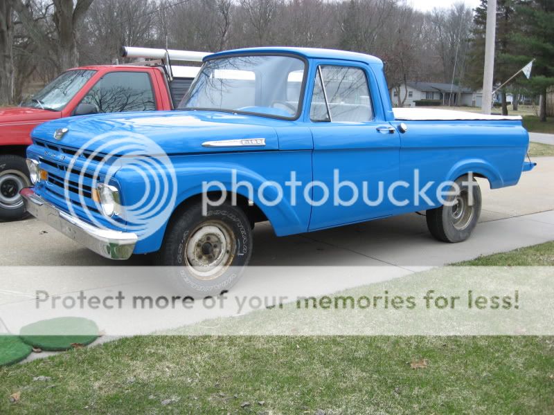 62 Ford unibody specs #2