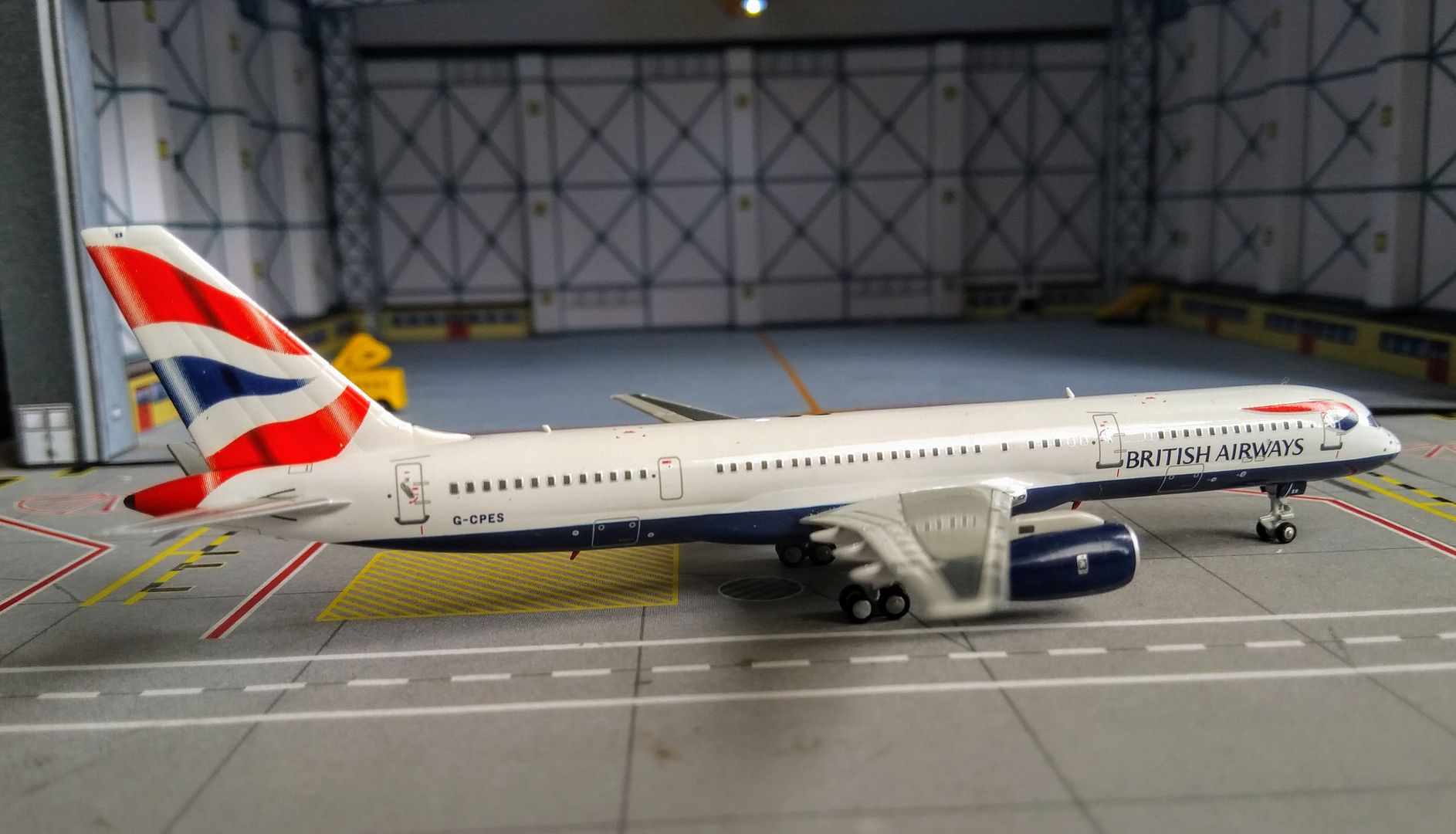 The Blue Peter British Airways 757. - DA.C