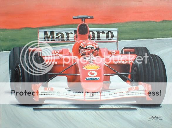 Ferrari 126 C2 #27 de Gilles Villeneuve**TERMINÉ** 022MichaelSchumacher2002