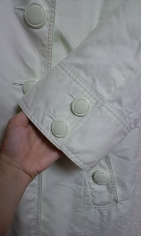 green jacket sleeve