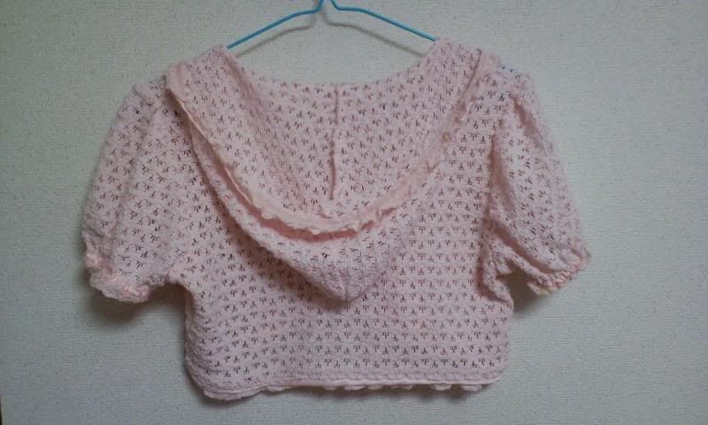 pink bolero back