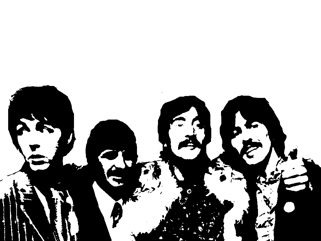 Beatles Stencil!! - IMAGE REPRODUCTION TECHNIQUES