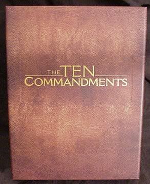 THE TEN COMMANDMENTS EMMY 2 DVD BOX SET TenEmmy
