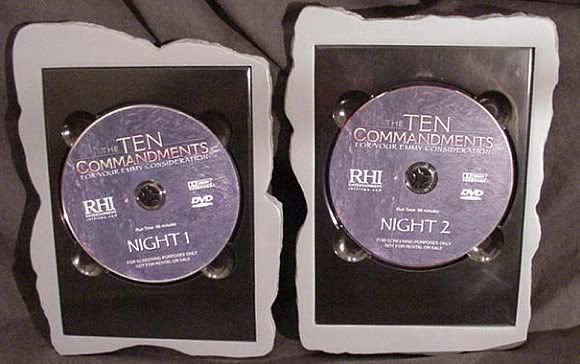 THE TEN COMMANDMENTS EMMY 2 DVD BOX SET TenEmmy3