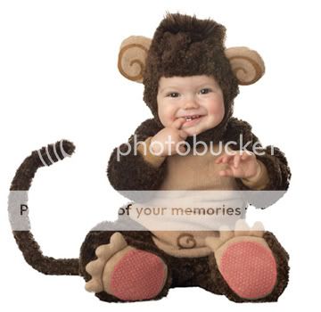 குழந்தை பராமரிப்பு நிலையம் 0 LilMonkey-Costume