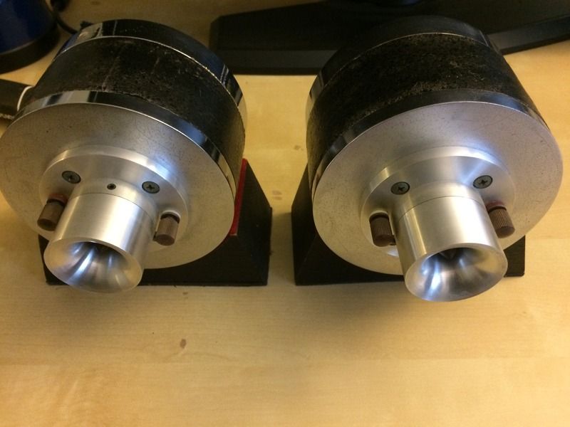 Onken OS-5000T Esprit tweeters and SC 500 Wood horns + OS Onken OS-5000T Esprit tweeters and SC 500 Wood horns + OS