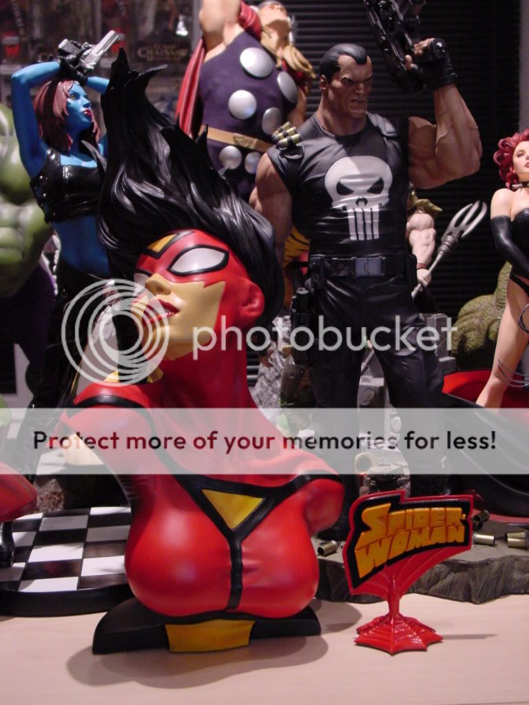 Lançamento: Spider Woman Lengedary Scale Bust - Lançada! FOTOS! DSC09368