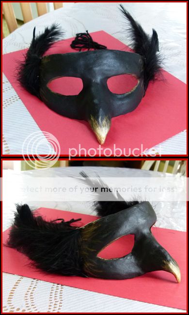 Halloween head start. Venetian inspired Mask MakingMaskfinal